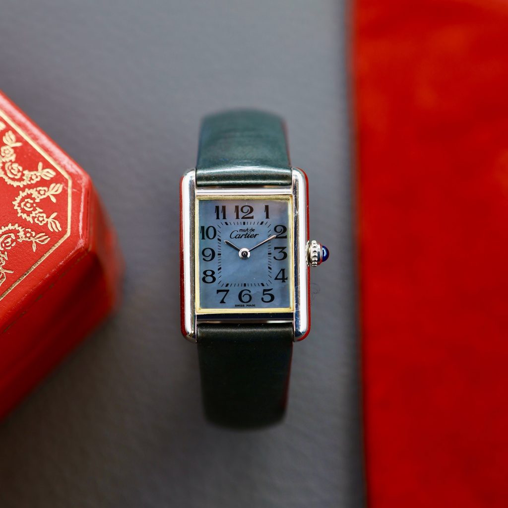 Cartier Must Tank 'MOP Dial' ref. 2416