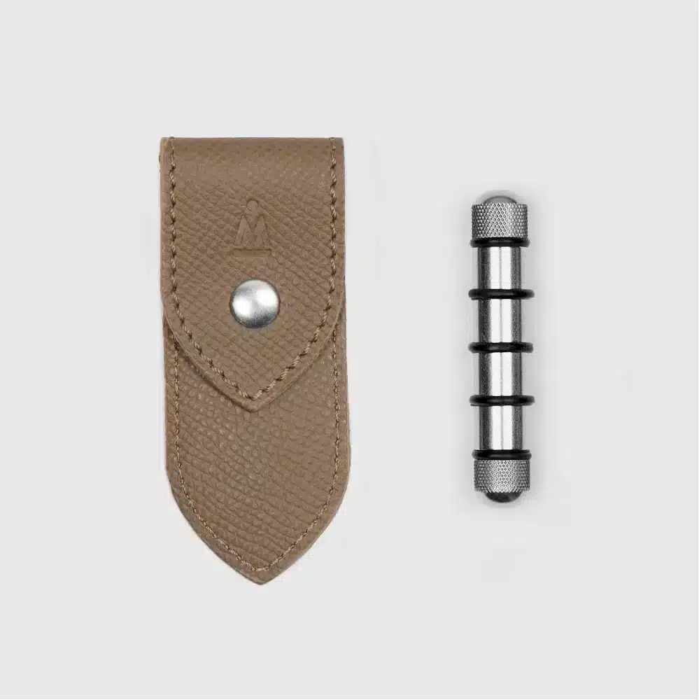 Spring Bar Tool + Taupe Pouch