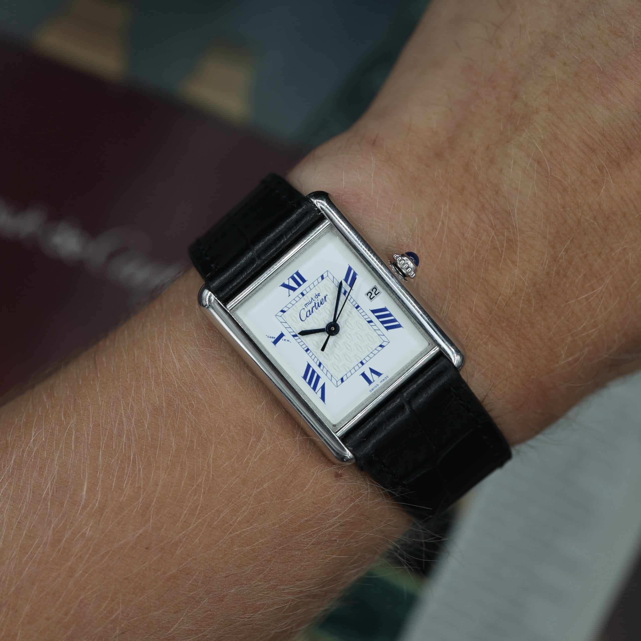 Cartier Tank Must Silver ‘Large’ ref. 2414