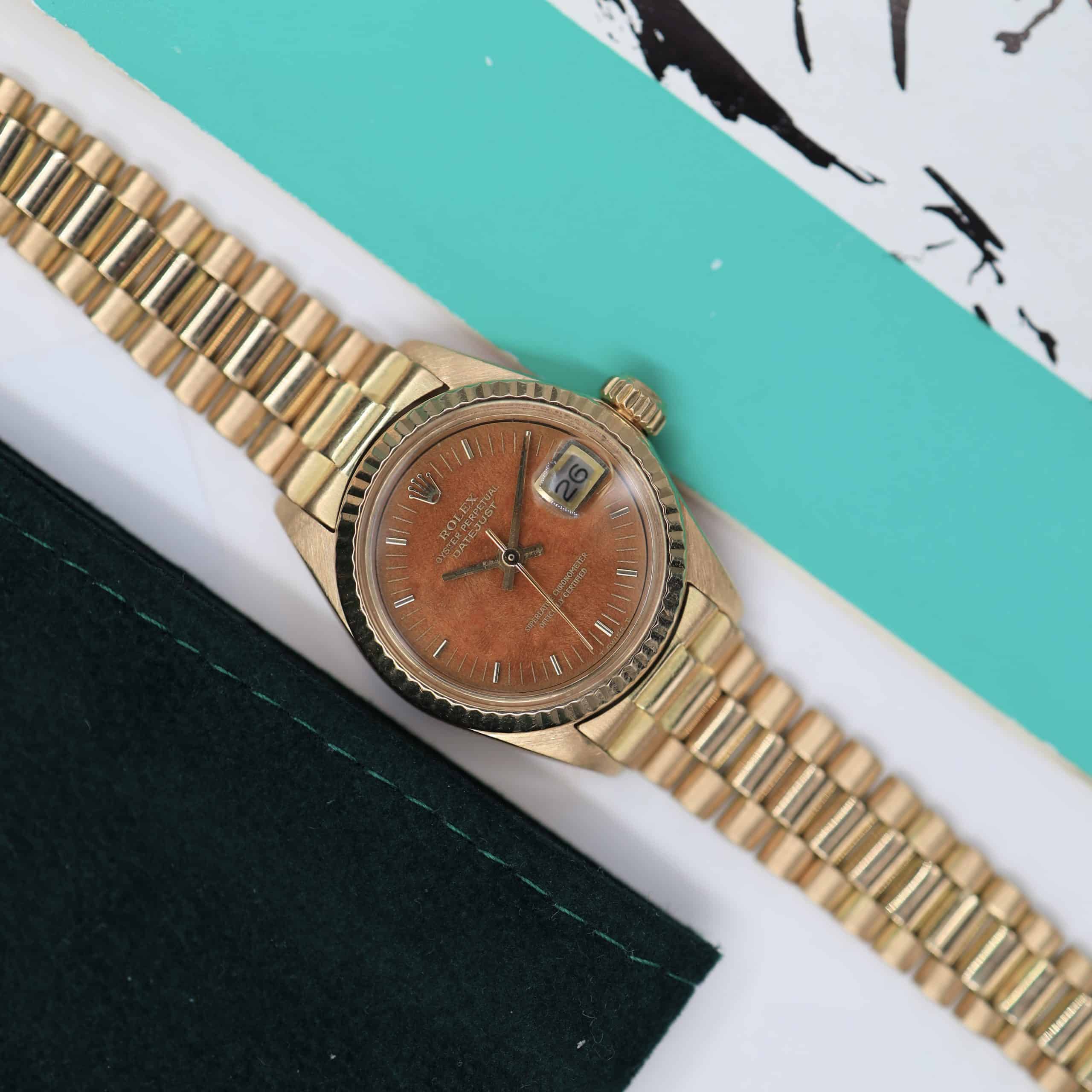 Rolex Lady-DateJust ref. 6917 ‘Wood Dial’ (1979)