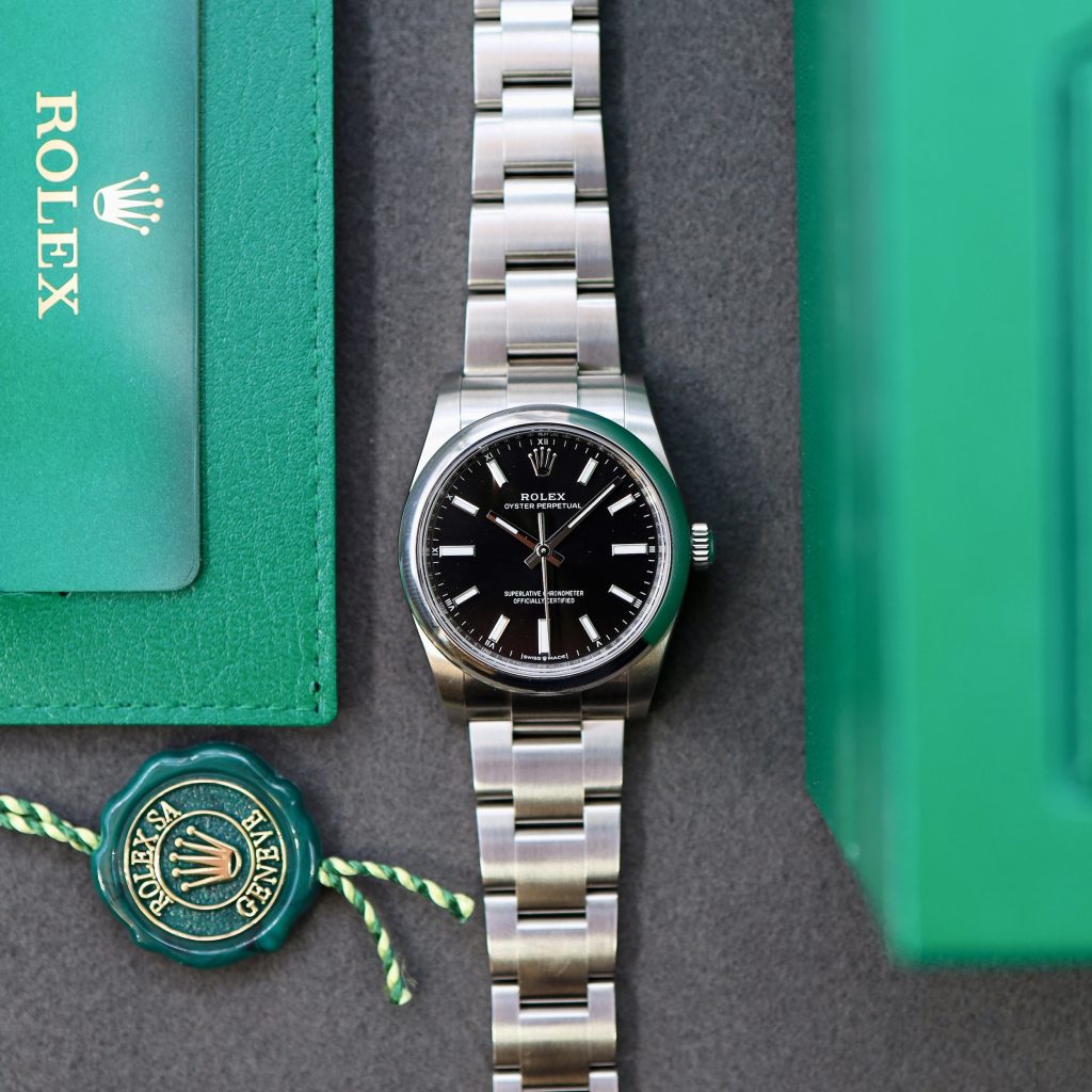 Rolex Oyster Perpetual 34 ref. 124200 (D+P 2024)