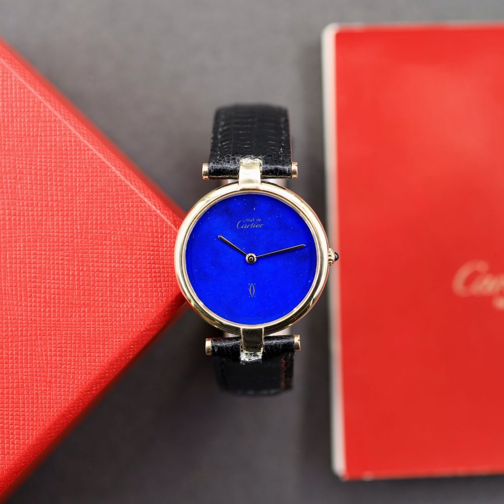 Must de Cartier Ronde 'Lapis Lazuli'