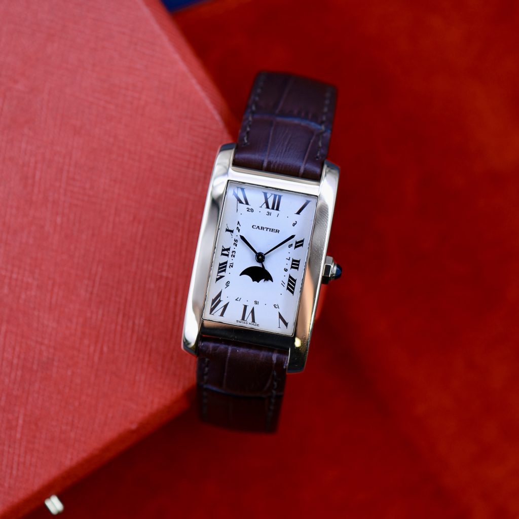 Cartier Tank Américaine &#039;Mondphase&#039;