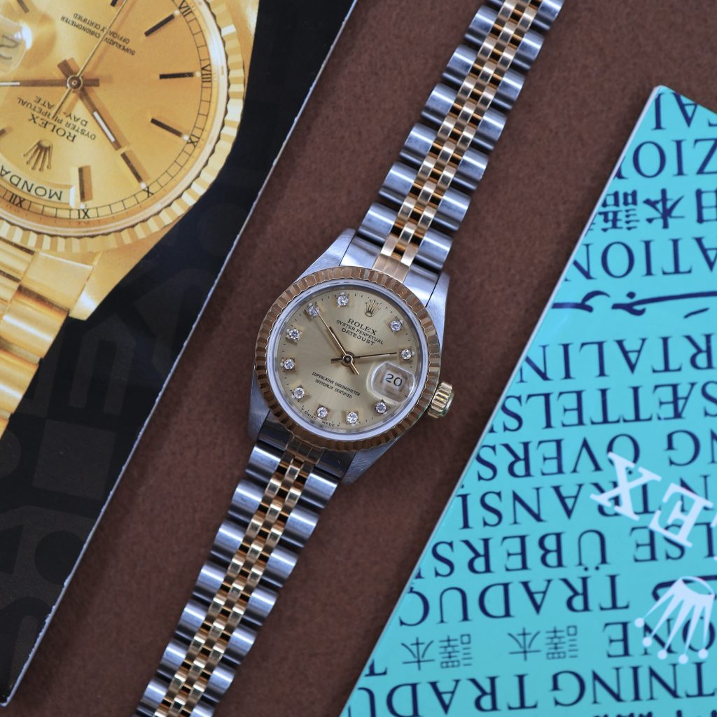 Rolex Lady-DateJust ref. 69173 (inkl. Rolex Papiere 1991)