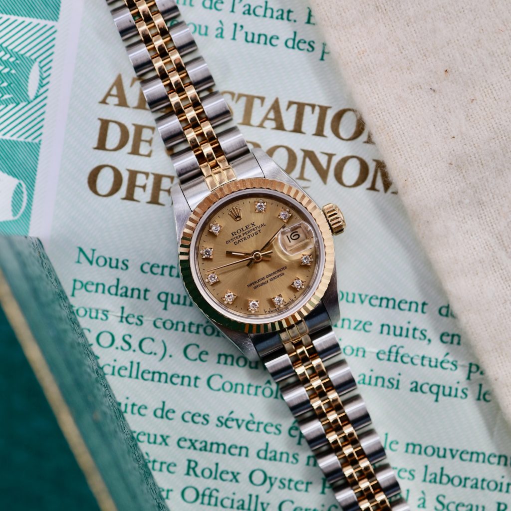 Rolex Lady-DateJust ref. 69173 (incl. Rolex papieren 1989)