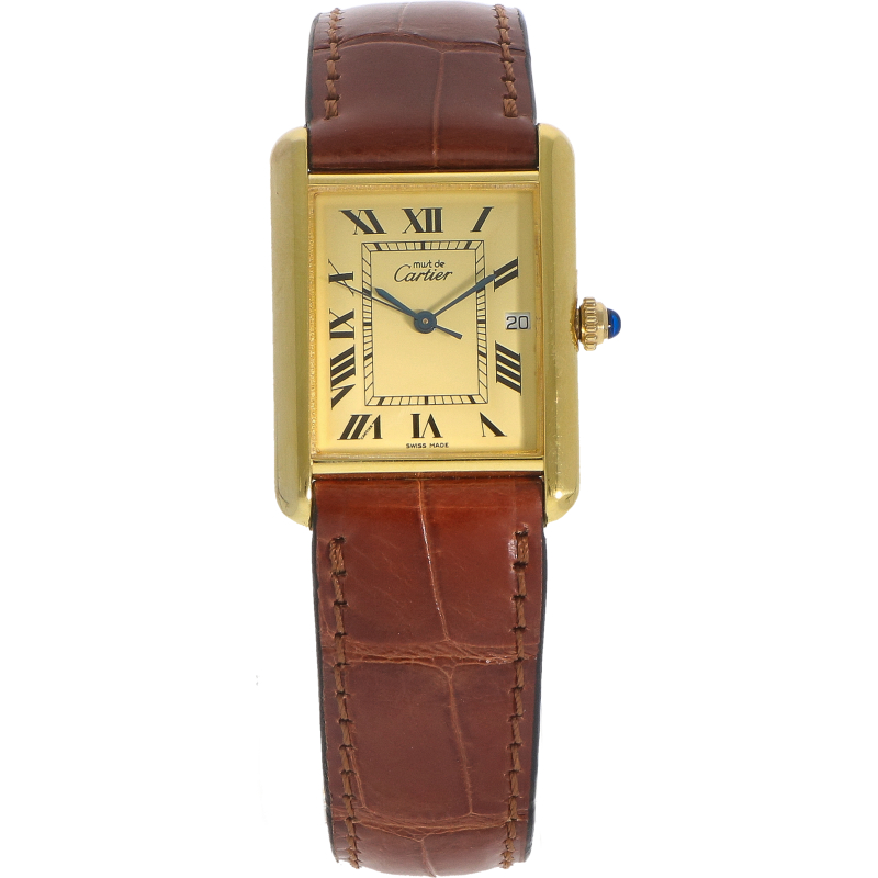 Cartier Tank Must 2413 folding clasp_11