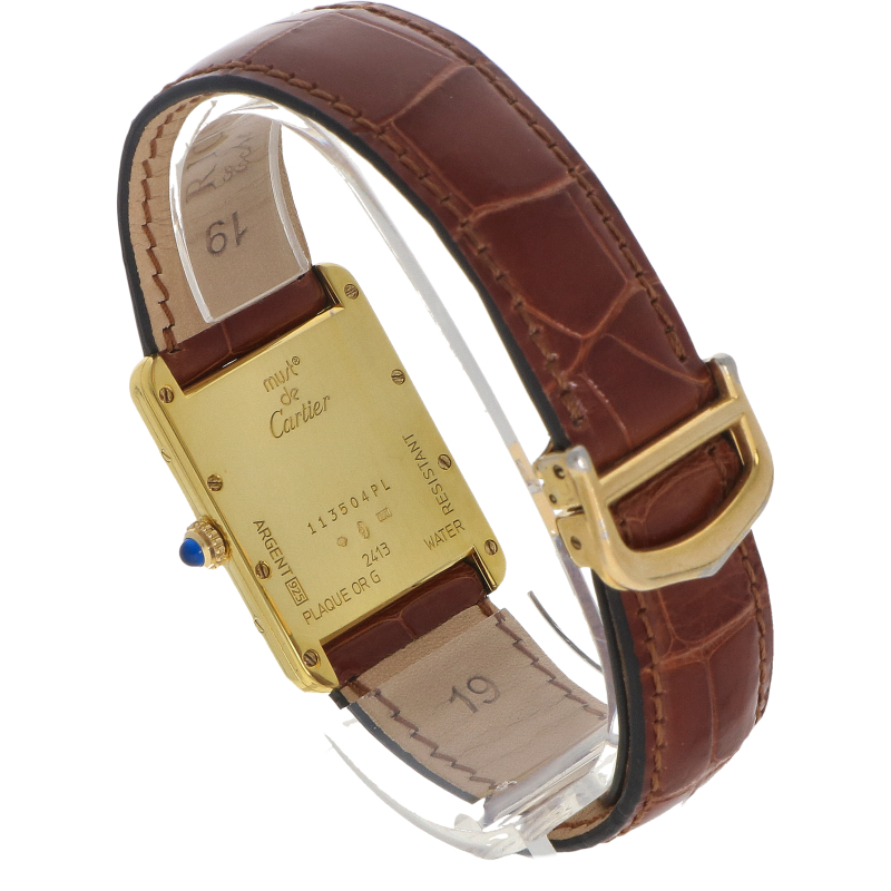 Cartier Tank Must 2413 folding clasp_14