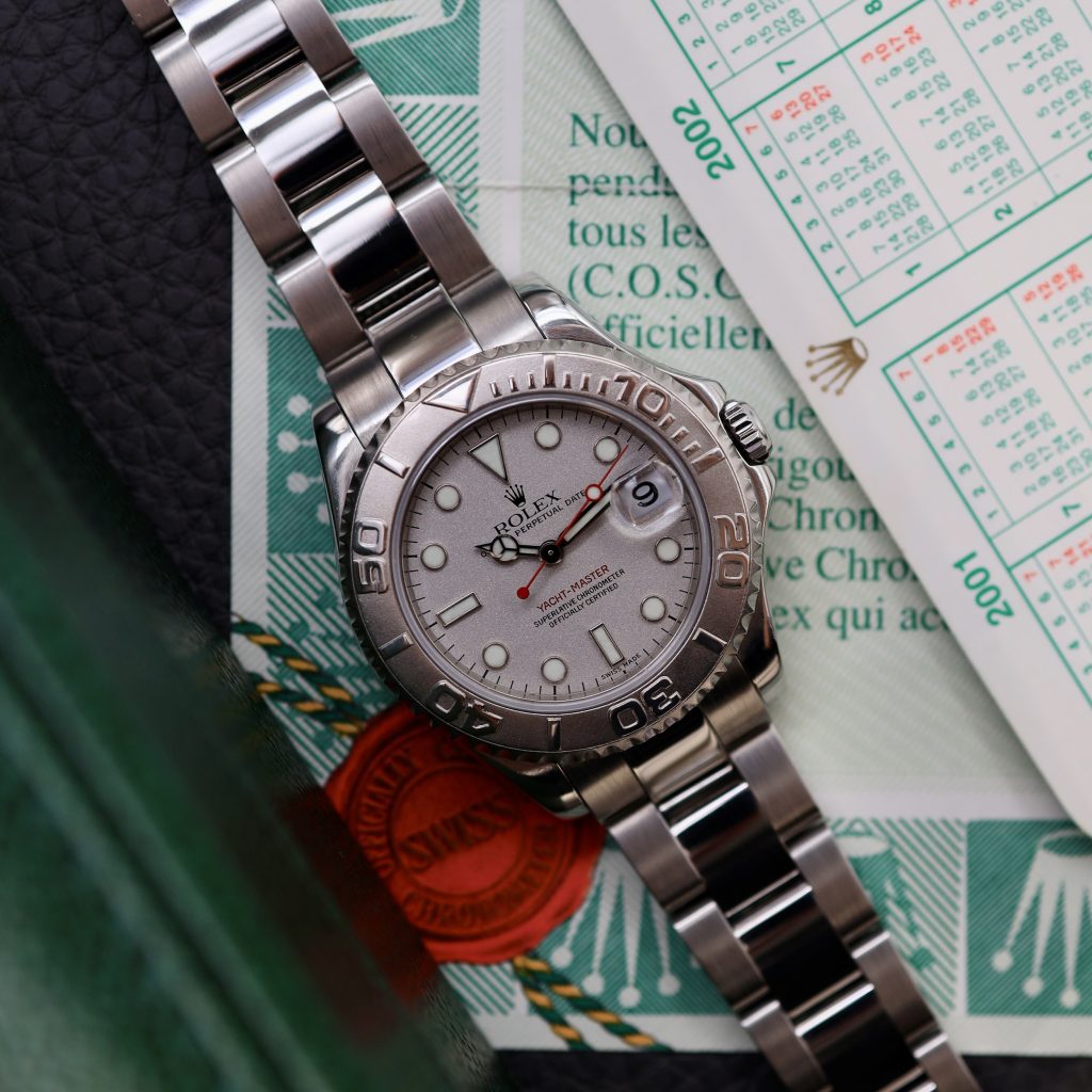 Rolex Yacht-Master 35 ref. 168622 (D+P 2002)