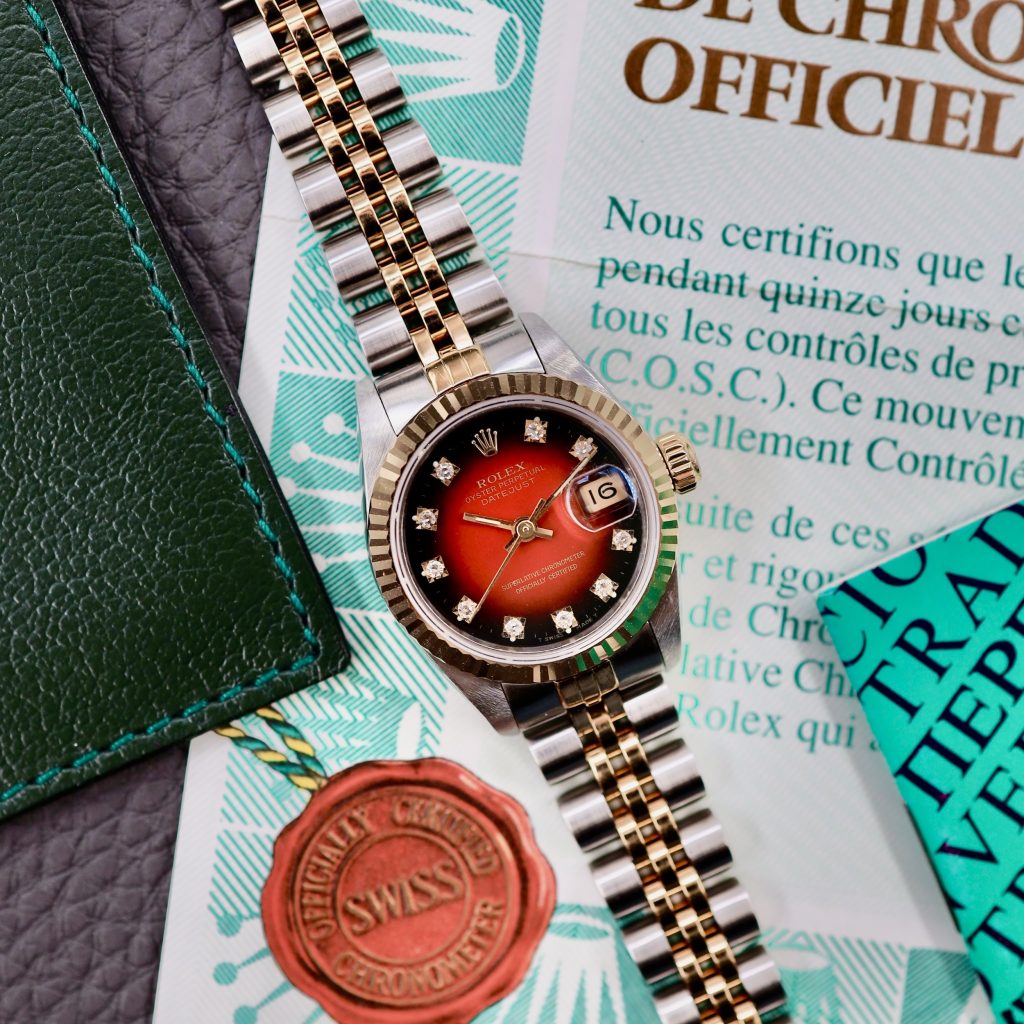 Rolex Lady-DateJust ref. 69173 (incl. Rolex papieren 1988)