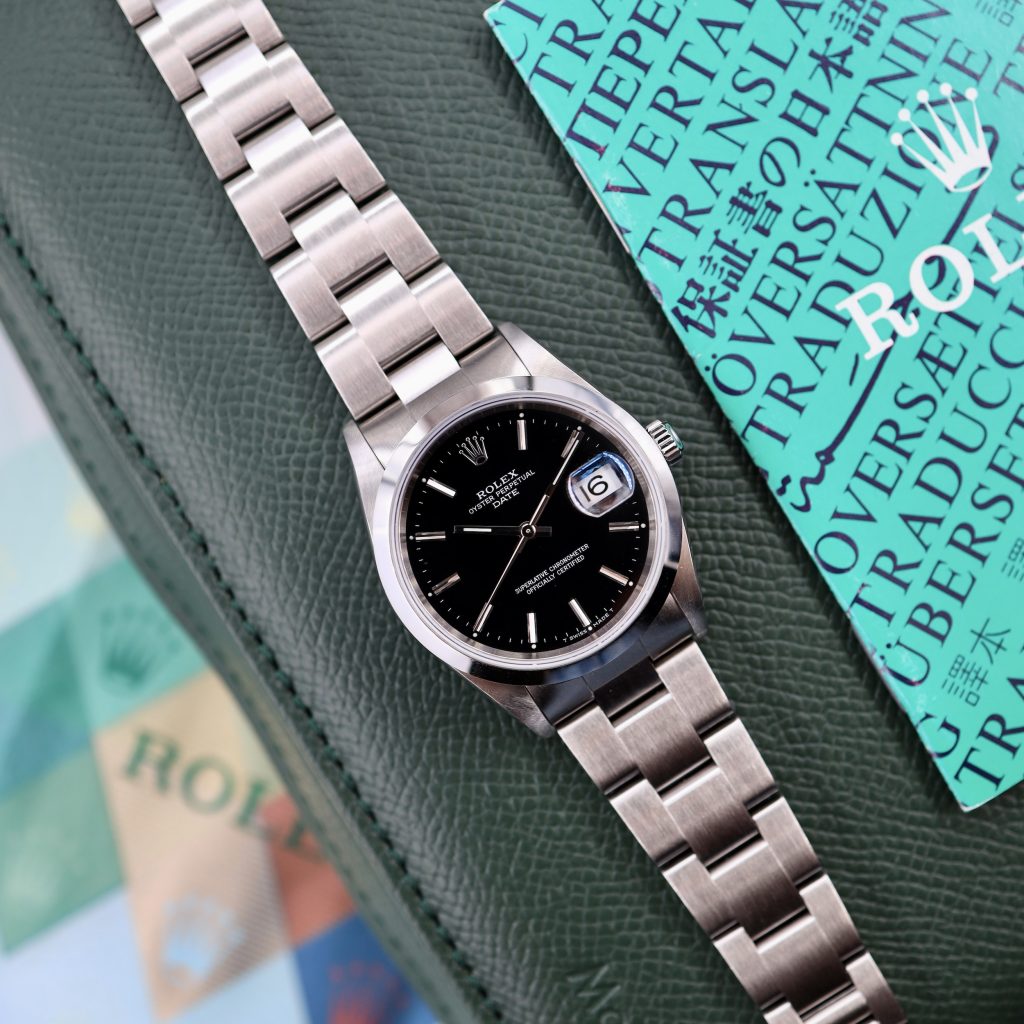 Rolex Date ref. 15200 (incl. Rolex papieren 2004)