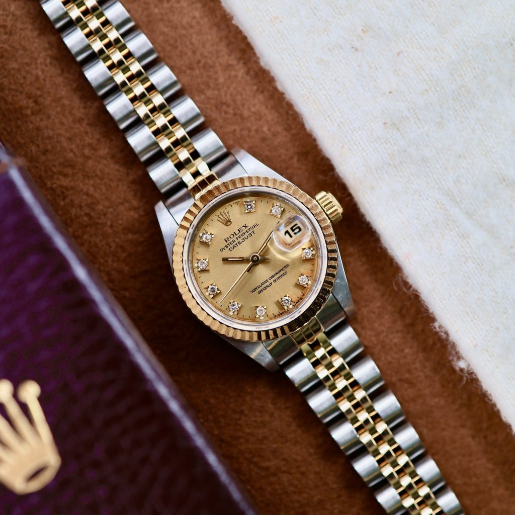 Rolex Lady-DateJust ref. 69173 (incl. Rolex papieren 1991)