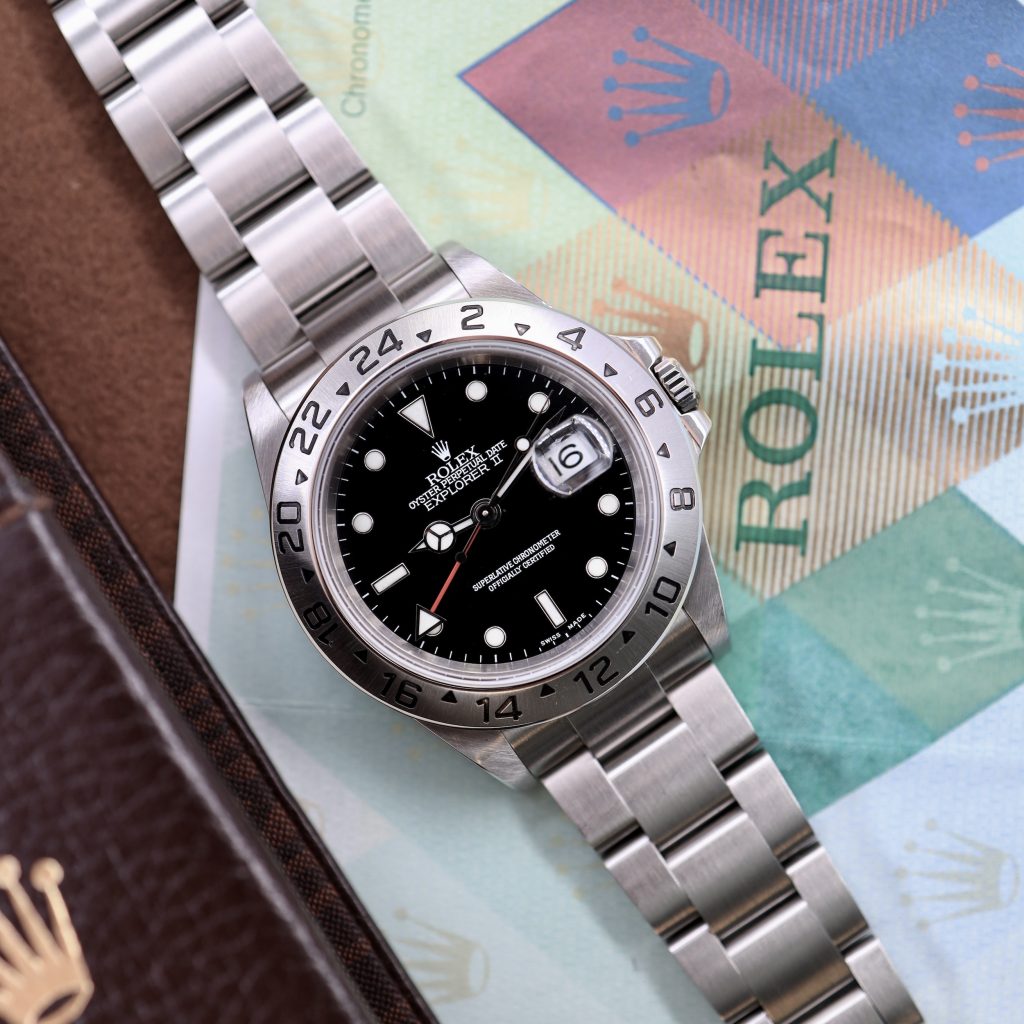 Rolex Explorer II ref. 16570 (incl. Rolex papieren 2005)