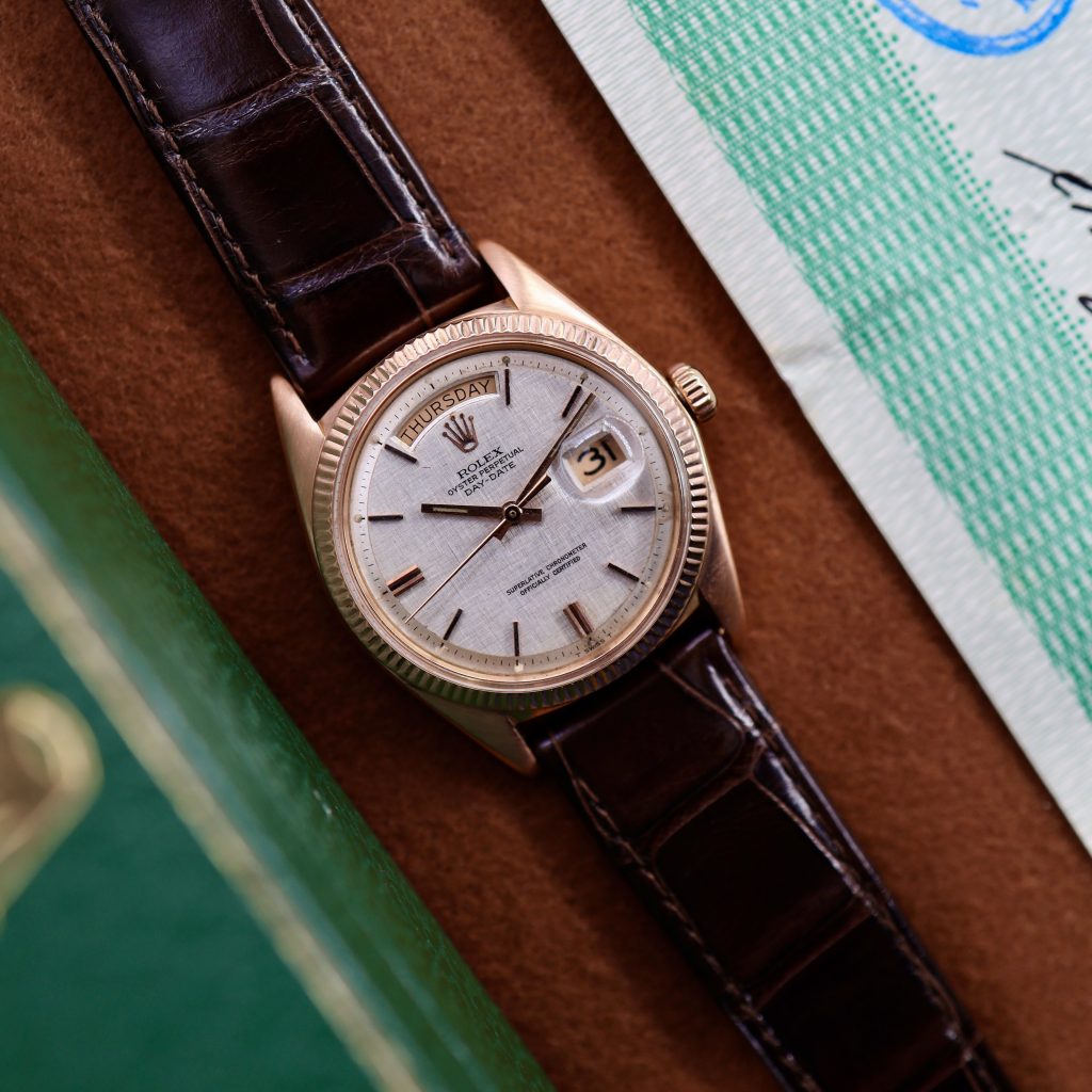 Rolex Day-Date ref. 1803 (incl. Rolex papieren 1972)