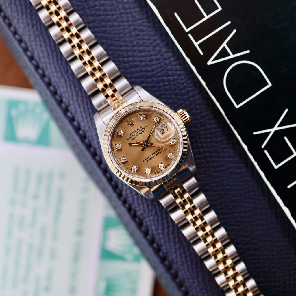 Rolex Lady-DateJust ref. 69173 (incl. Rolex papieren 1991)