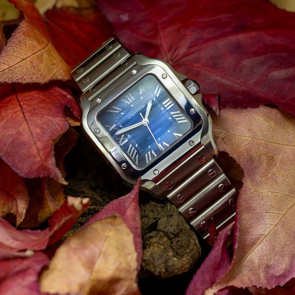 Cartier Santos 'Medium' (incl. Cartier papieren 2024)