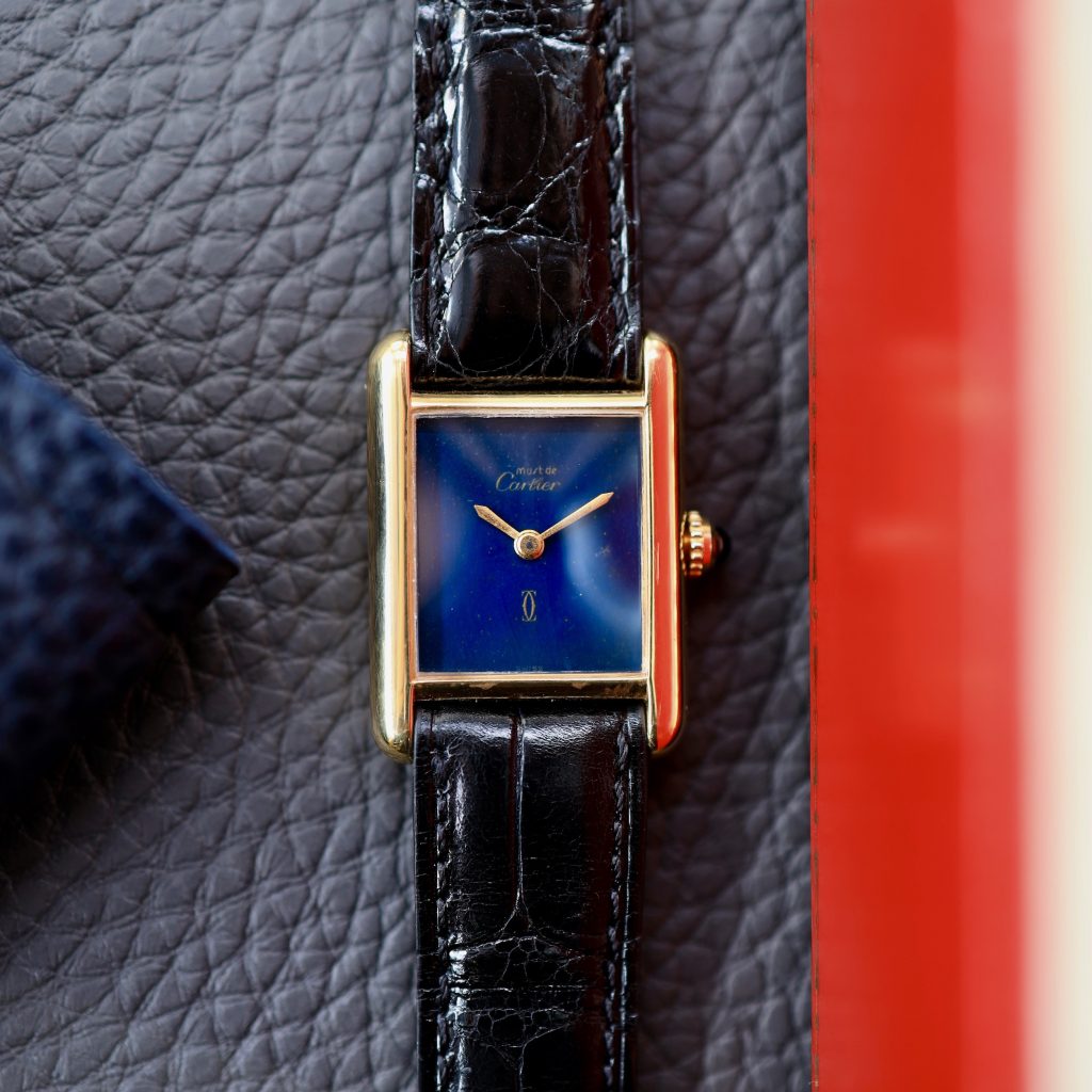 Cartier Tank Must &#039;Lapis Lazuli&#039;