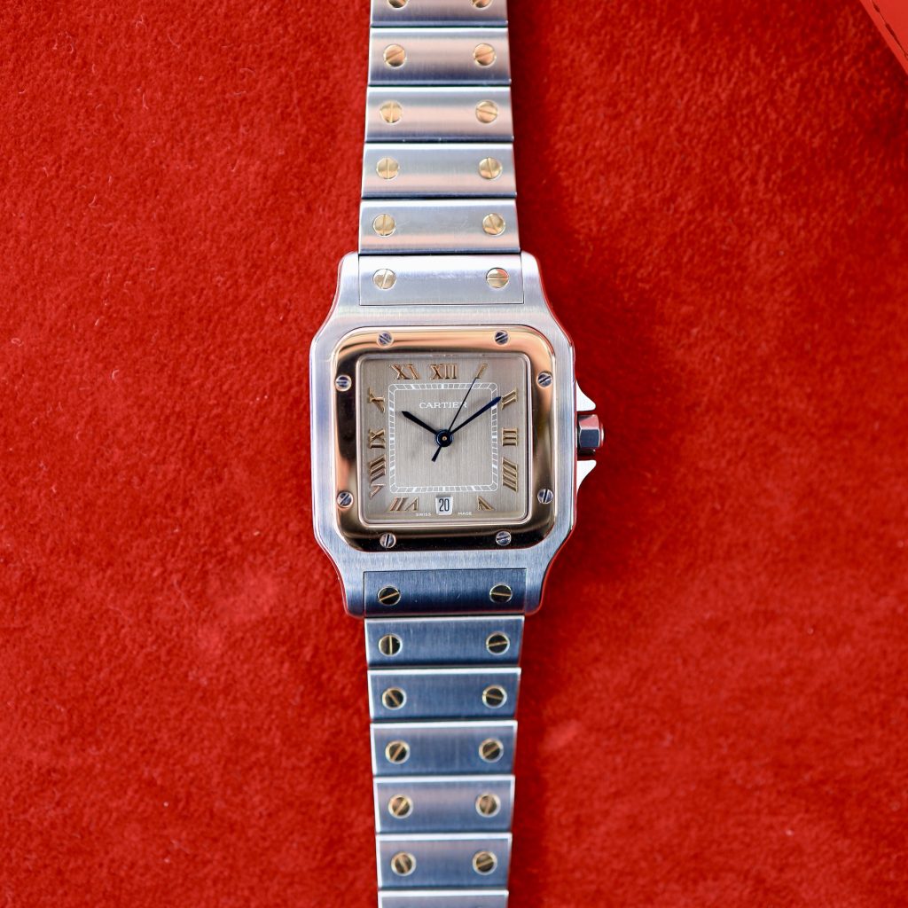 Cartier Santos Galbée ref. 1566 (D+P 1995)