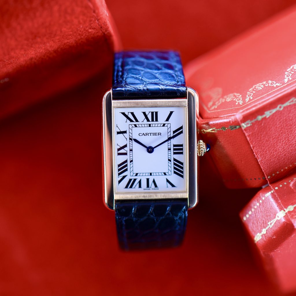 Cartier Tank Solo ref. 3167 (incl. Cartier papers)