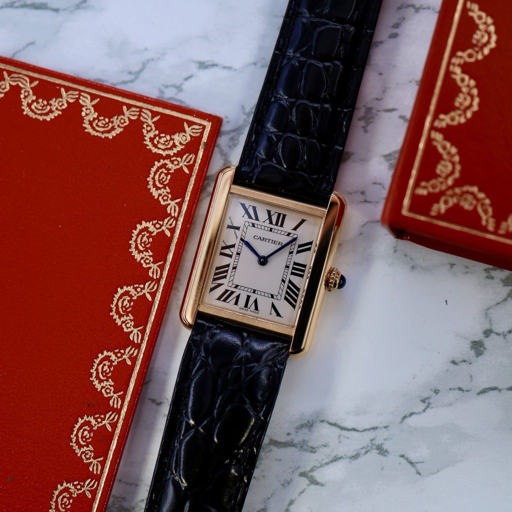 Cartier Tank Solo ref. 3168 (including Cartier papers)