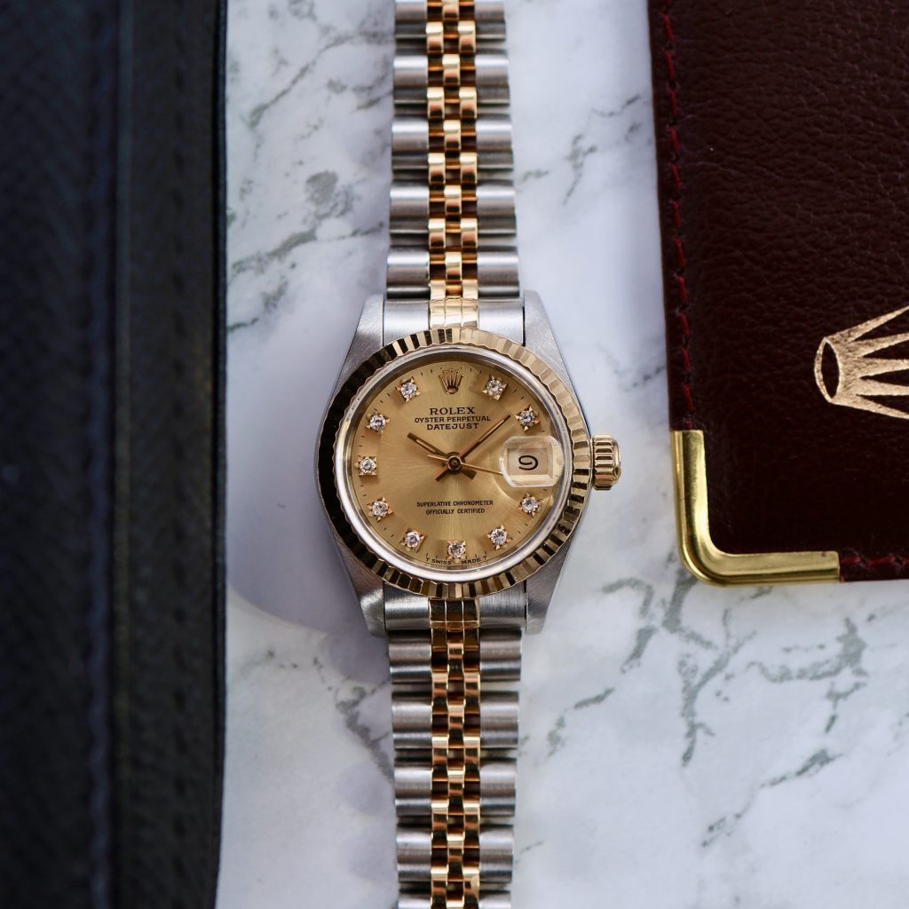 Rolex Lady-DateJust ref. 69173 (incl. Rolex papieren 1993)