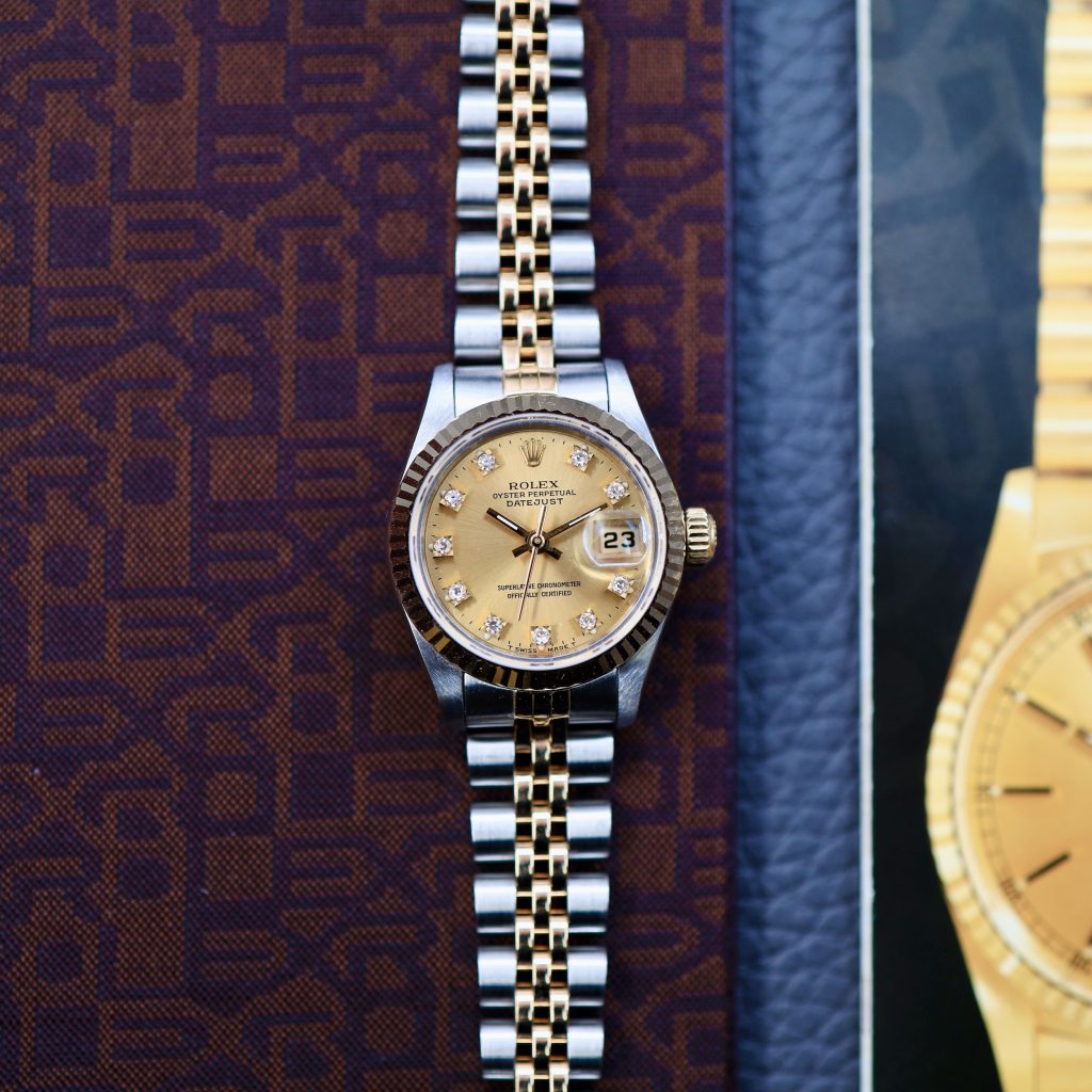 Rolex Lady-DateJust ref. 69173 (incl. Rolex papieren 1992)