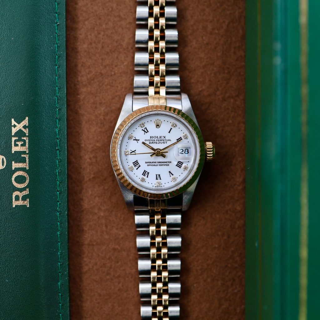 Rolex Lady-DateJust ref. 69173 (incl. Rolex papieren 1990)