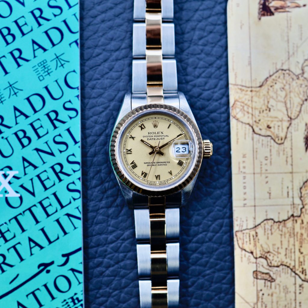 Rolex Lady-DateJust ref. 69173 (incl. Rolex papieren 1993)