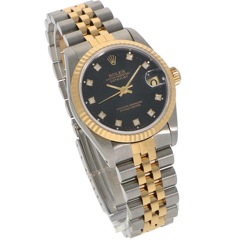 Rolex DateJust 68273 diamonds_6