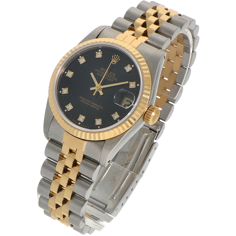 Rolex DateJust 68273 diamonds_7