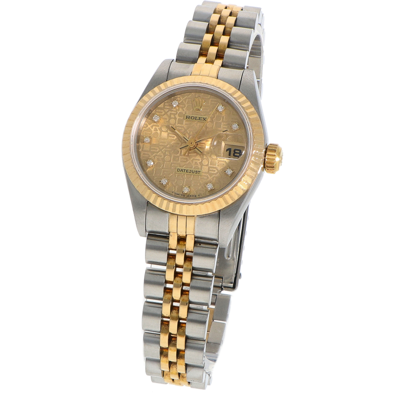 Rolex DateJust ref. 69173 Jubilee Diamond_11