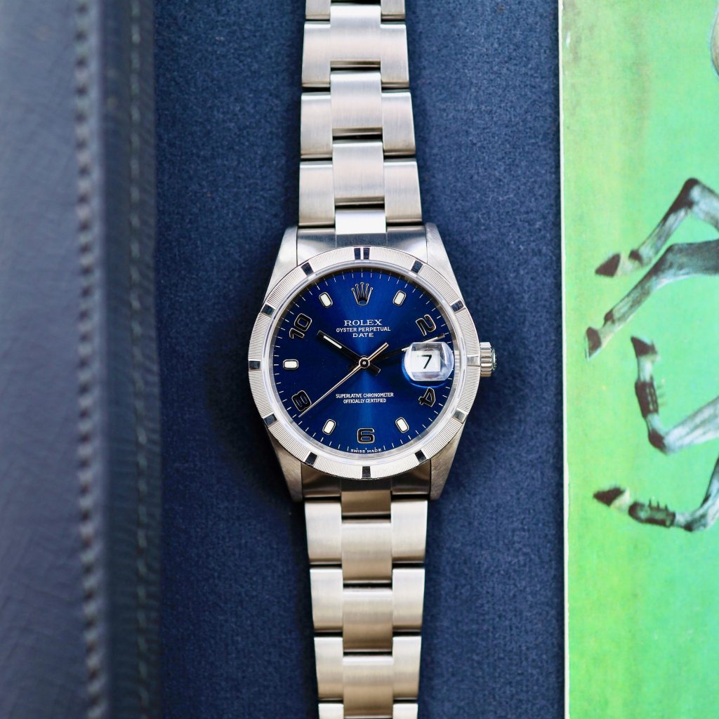 Rolex Date ref. 15210 (incl. Rolex papieren 2006)