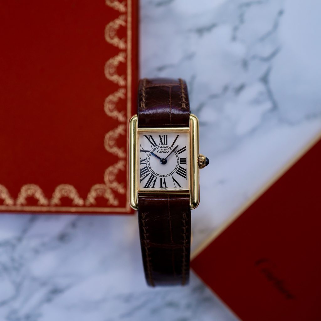 Cartier Tank Must 'Opaline'