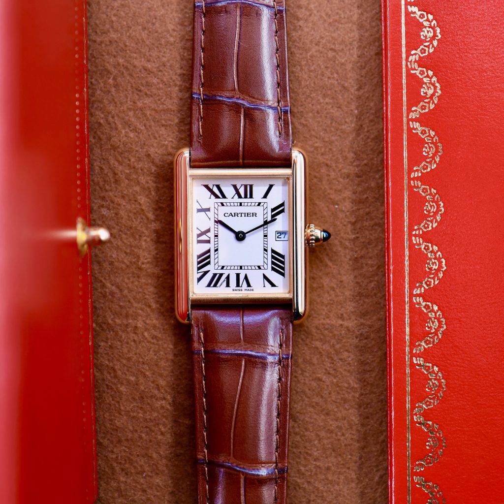 Cartier Tank Louis Date ref. 2441 (incl. Cartier papieren 2013)