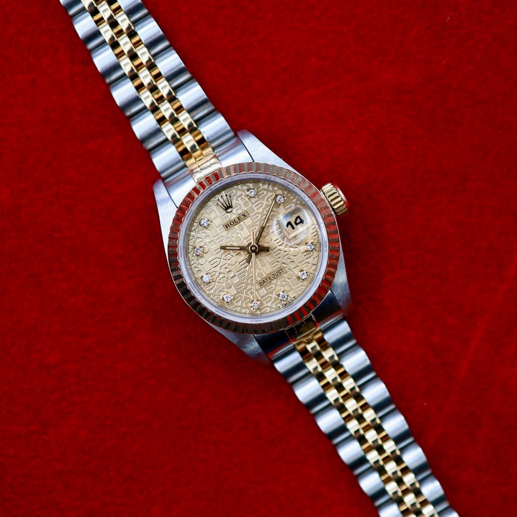 Rolex Lady-DateJust ref. 69173 (incl. Rolex papieren 1990)