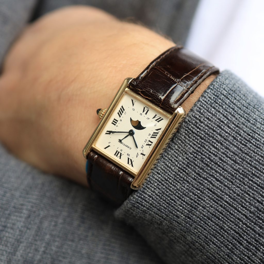 Cartier Tank Louis Moonphase ref. 8190