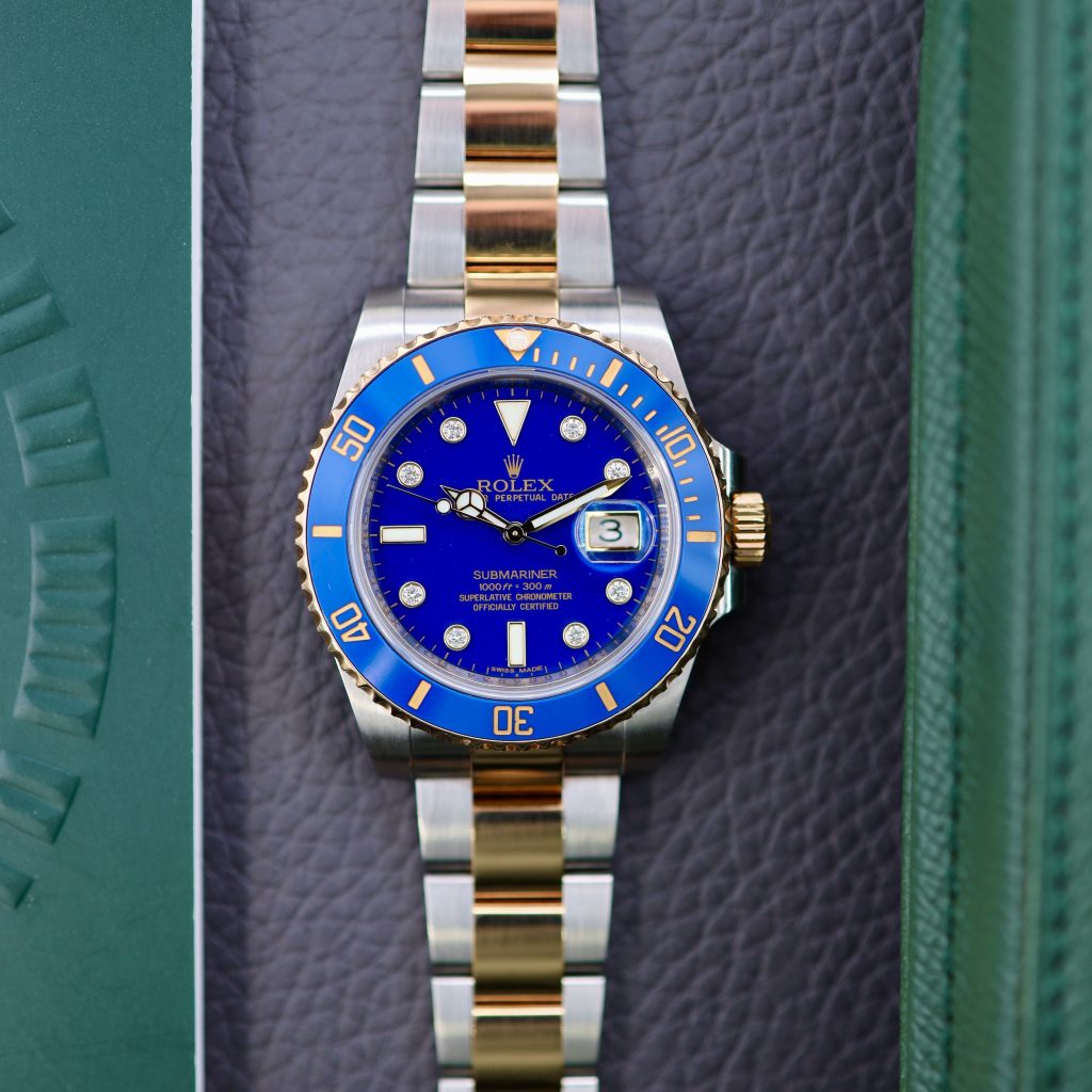 Rolex Submariner ref. 116613LB (D+P 2012)