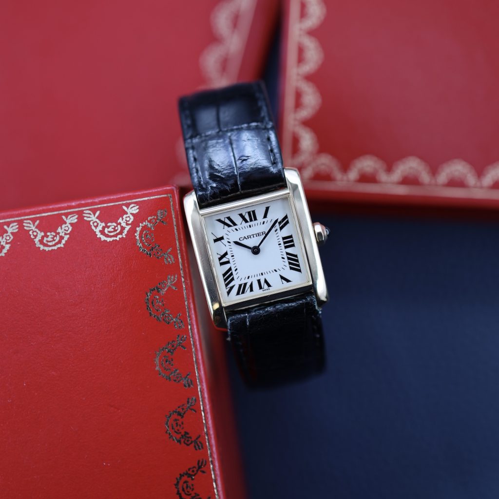 Cartier Tank Française ref. 1821 (D+P 1999)