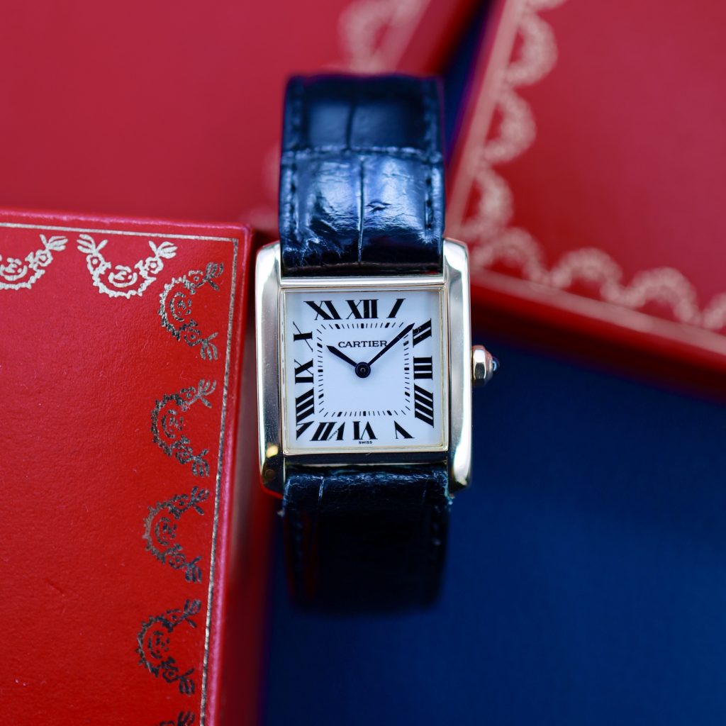 Cartier Tank Française ref. 1821 (D+P 1999)