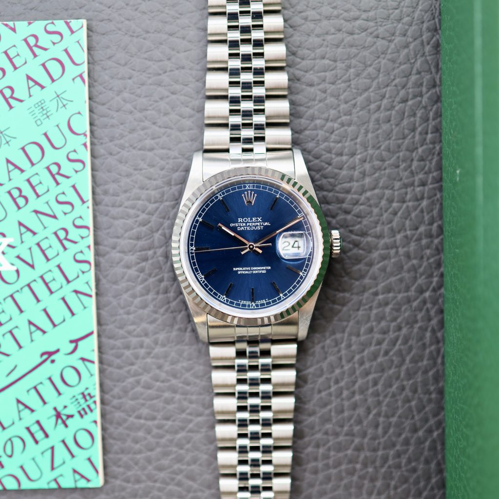 Rolex DateJust ref. 16234 (incl. Rolex papers 1995)