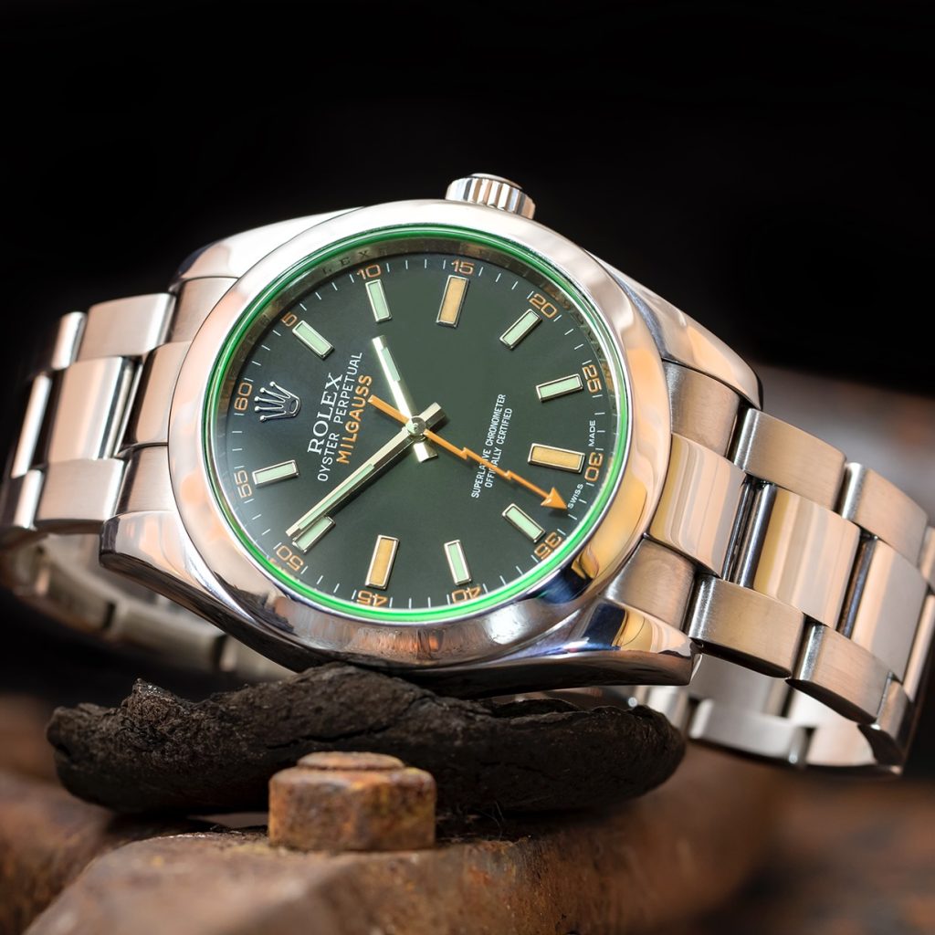 Rolex Milgauss ref. 116400GV (D+P 2016)