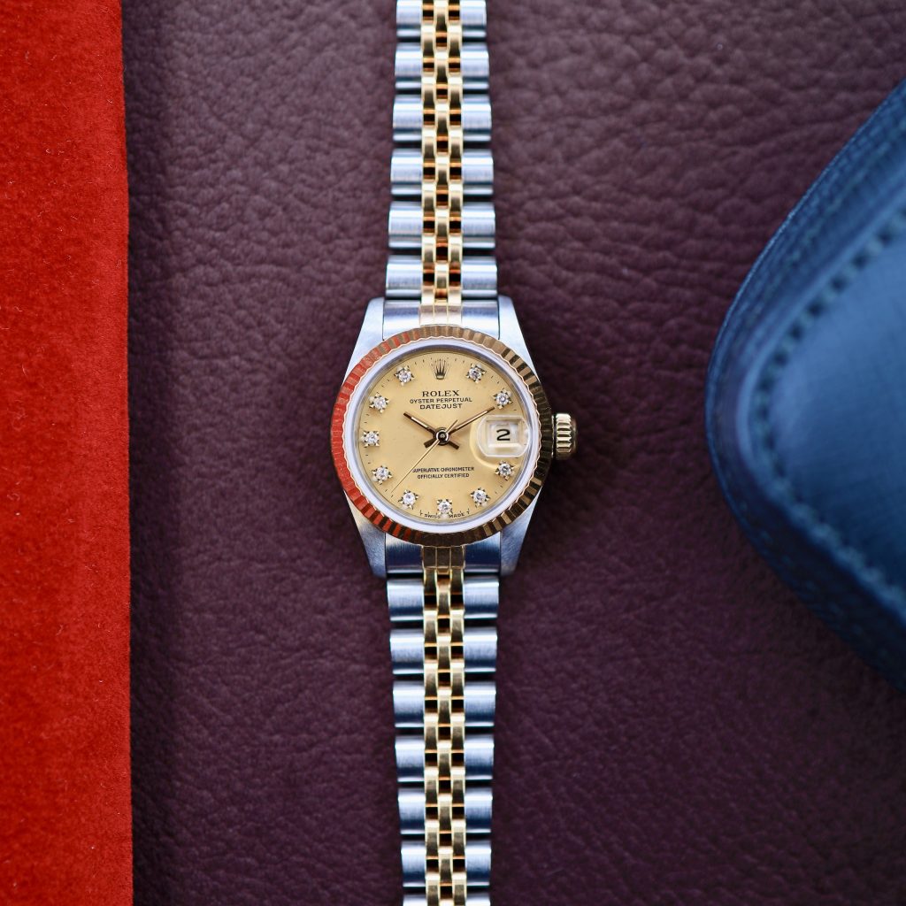 Rolex Lady-DateJust ref. 69173 (incl. Rolex papieren 1988)