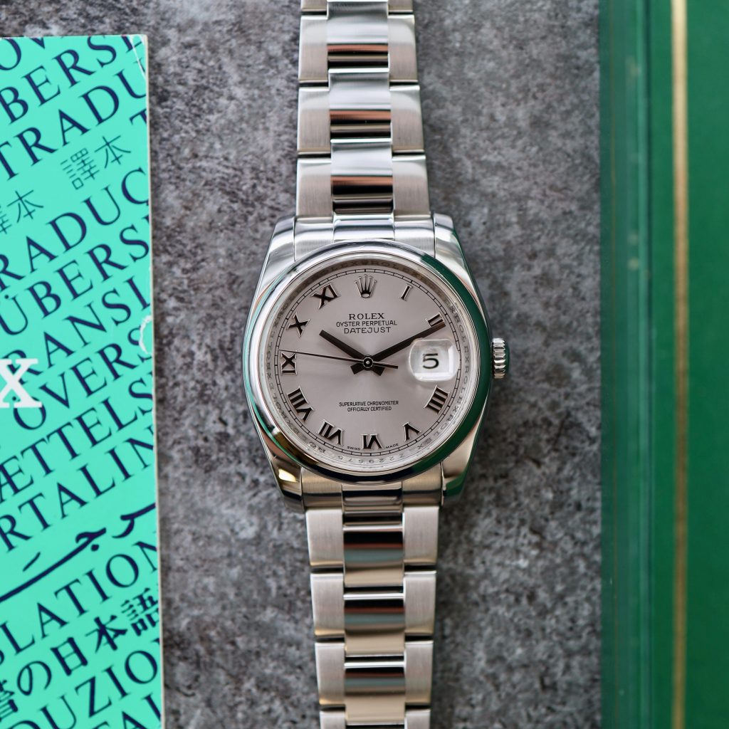 Rolex DateJust ref. 116200 (incl. Rolex papers 2006)