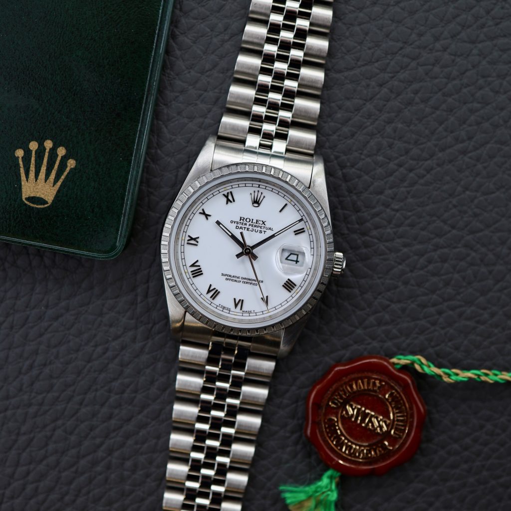 Rolex DateJust ref. 16220 (incl. Rolex papieren 1999)