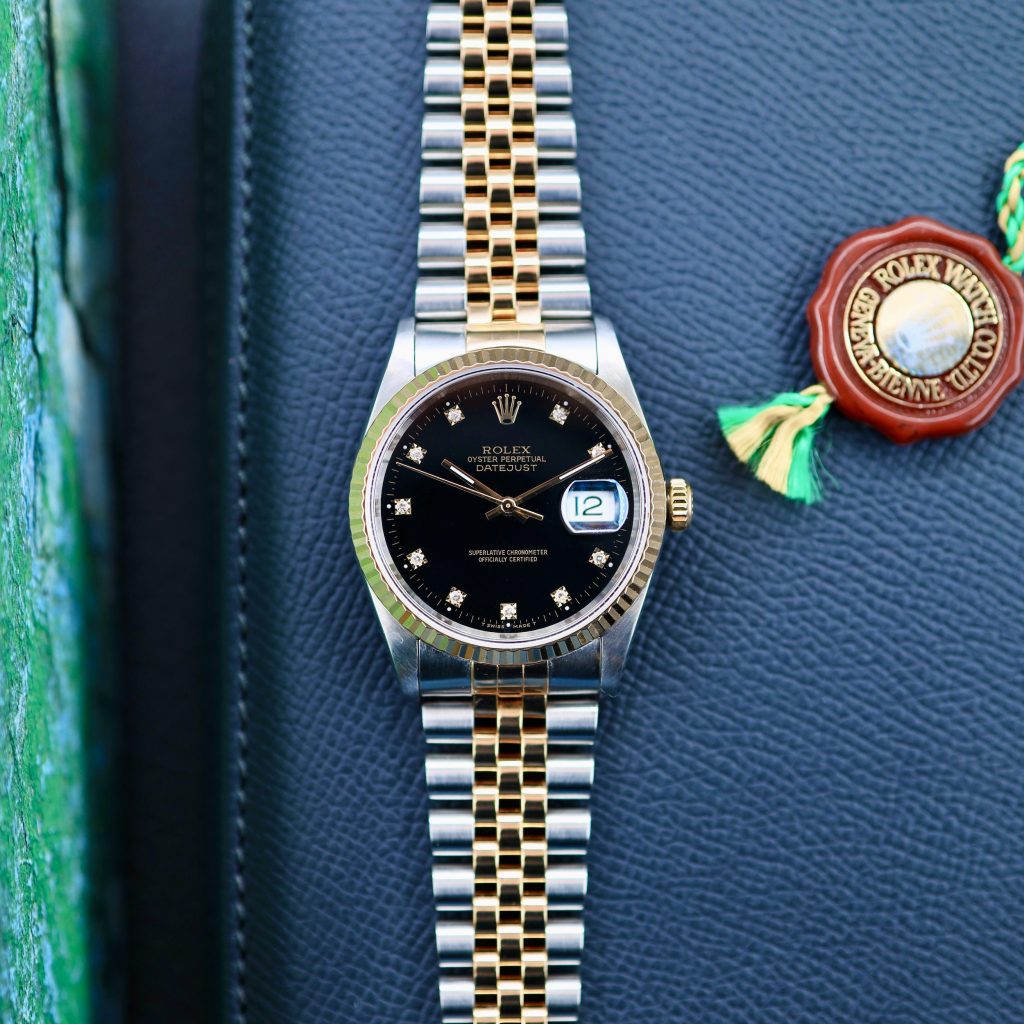 Rolex DateJust ref. 16233 (incl. Rolex papieren 2002)