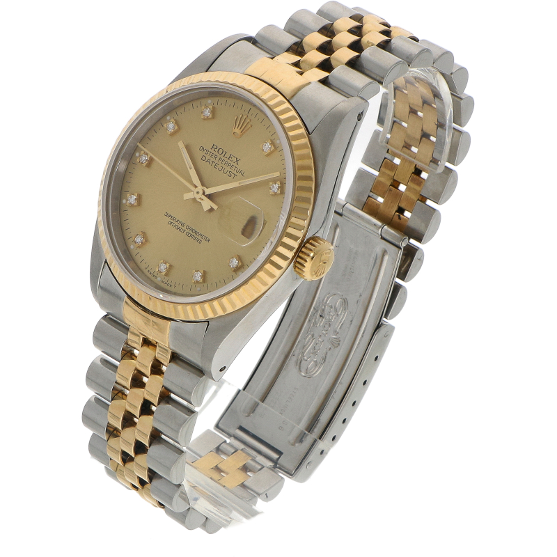 Rolex DateJust ref. 16233 Diamonds_3