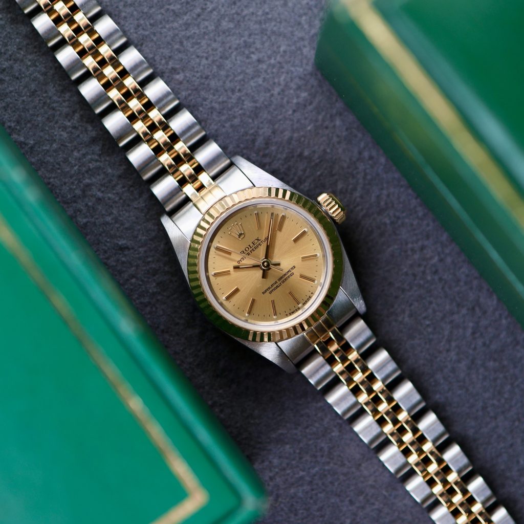 Rolex Lady-Oyster Perpetual, Ref. 67193 (D+P 1998)