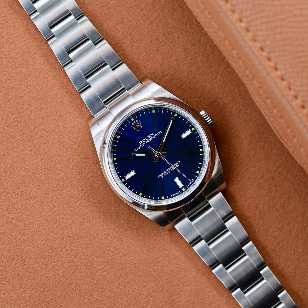 Rolex Oyster Perpetual 39 Ref. 114300 (D+P 2019)