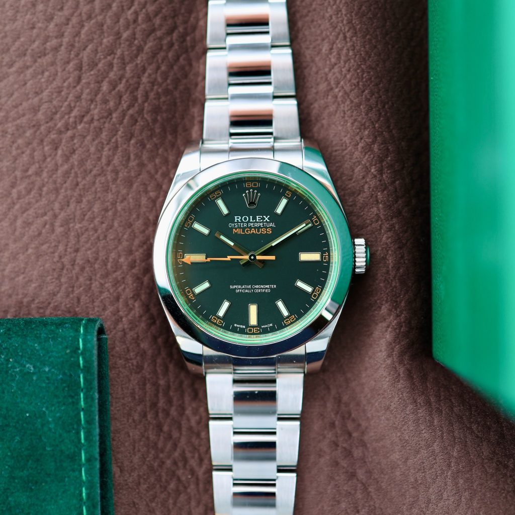 Rolex Milgauss ref. 116400GV (incl. Rolex papieren 2013)