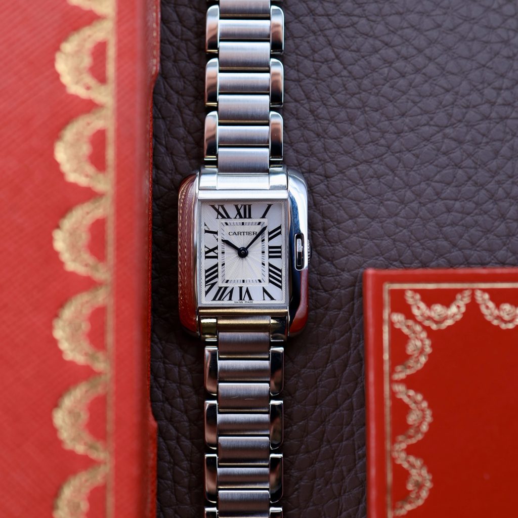 Cartier Tank Anglaise ref. 3485 (D+P 2014)