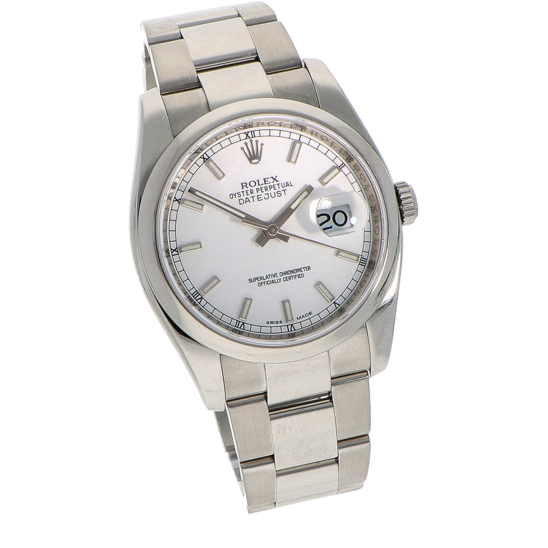 Rolex DateJust 116200 White_2